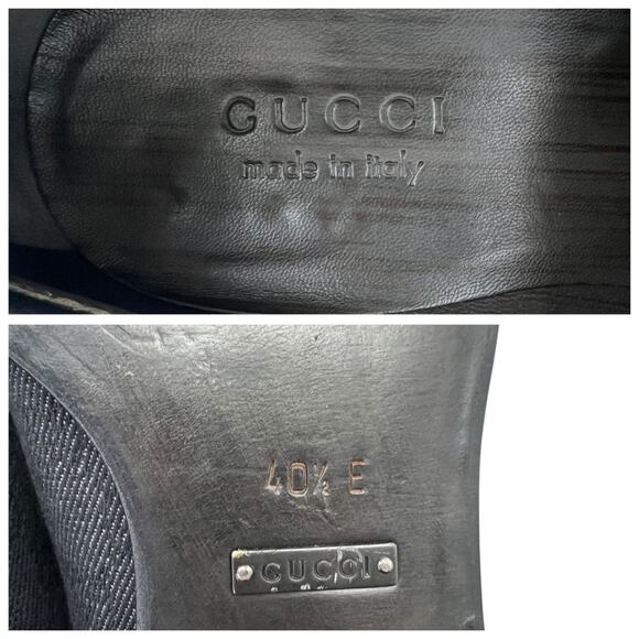 Gucci Monogram Canvas Loafers - Picture 7 of 8